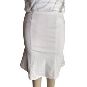 Flared stretch skirt M